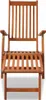VidaXL 41433, Terrasse, Gepolsterter Sitz, Akazienholz, 110 Produktbild-Vorschau 1