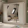 Schwebetürenschrank VOX 240 cm – Kleiderschrank mit Spiegel Produktbild-Vorschau 2