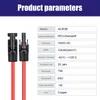1 Paar 1m MC4 Solarkabel 6mm² Verlängerung PV Kabel Produktbild-Vorschau 2