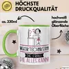 Musiktechnikerin Geschenk Tasse Becher Die Frau Die Allen Produktbild-Vorschau 3
