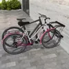 LZQ Fahrradständer Fahrrad ständerr Boden für 2 Fahrräder Produktbild-Vorschau 9