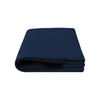 A folded dark blue cushion cover with a zipper is shown against a white background. Produktbild-Vorschau