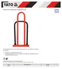 Yato YT-5402, Ocel, Černá, Červená, 480 mm, 220 mm Náhled obrázku produktu 9