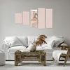 Bild auf Leinwand - Leinwandbild - 5 Teile - Buntstift Frau Produktbild-Vorschau 6