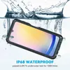 Wasserdicht Hülle für Samsung Galaxy A25 Staubdicht Produktbild-Vorschau 4