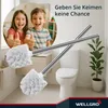 3x Toilettenbürste, Set Weiß – WC Bürste Universal Ø 7,8 cm Produktbild-Vorschau 3