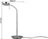 Stolní lampa LED - V 57 cm - barva niklu - kov - Náhled obrázku produktu 13