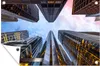Gartenposter - 120x80 cm - Sonnenaufgang in Chicago  - Produktbild-Vorschau 2