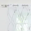 Vorhänge Streifen Ösenvorhang Wohnzimmer Dekoschal Voile Produktbild-Vorschau 4