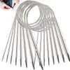 Set rondbreinaalden – 80 cm – Metalen rondbreinaalden – RVS Productafbeelding-voorbeeld 1