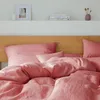 elegante Halbleinen-Bettwäsche-Garnitur Breezee Farbe Produktbild-Vorschau 3