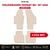 DURBAN Beige Velours-Fußmatten-Set für Volkswagen Passat Produktbild-Vorschau 17
