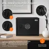 ECD Germany Safe Tresor 27L 38x30x29,5cm Stahl Wandtresor Produktbild-Vorschau 6