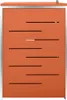 Mülltonnenbox Für 276,5X77,5X112,5 Cm Edelstahl: orange / 3 Produktbild-Vorschau 6