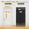 Sekey Sichtschutz Türvorhang mit Magnet – blickdicht & Produktbild-Vorschau 2