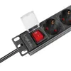 LogiLink PDU9C02, Pionowa, Aluminium, Czarny, 9 x gniazdo Podgląd zdjęcia produktu 19