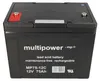 2 batterie da 12V 75Ah al piombo AGM per scooter Invacare Anteprima dell’immagine prodotto 5