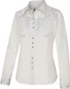 Damenbluse Westernbluse Country Cowgirl Western Stars & Produktbild-Vorschau 1