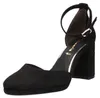 Tamaris Damen Pumps offen mit Fesselriemen und Blockabsatz Produktbild-Vorschau 8