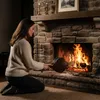 Relaxdays Blasebalg, Luftgebläse für Grill & Kamin, Länge: Produktbild-Vorschau 3
