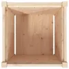 Design Möbel Pflanzkübel 50x50x50 cm Massivholz Kiefer - Produktbild-Vorschau 7