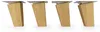 4x sossai Holzfüße eckig - schräge Ausführung 8cm Eiche Produktbild-Vorschau 3