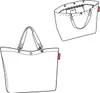 Reisenthel shopper XL, Kabelka, Černá, Bílá, Polyester, Náhled obrázku produktu 5