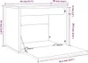 vidaXL Szafka ścienna 45x30x35 cm lite drewno sosnowe Podgląd zdjęcia produktu 15