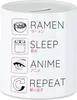 Ramen Sleep Anime Repeat Spardose Japan Manga Otaku Baka Produktbild-Vorschau 1