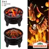 GARDEBRUK® Brasero Rond Ø67 cm en Acier Imitation Rouille Voir les images du produit 5
