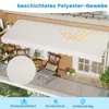 COSTWAY Marquise à pince, 400cm Marquise de balcon sans Voir les images du produit 4
