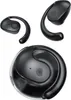 Three black wireless earbuds and a charging case are displayed against a white background. Produktbild-Vorschau
