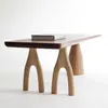360Home Massiv Holz Esstisch Langer Tisch 1.8m Produktbild-Vorschau 4