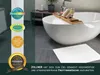 Badematten 2er Set, weiß, 50x80 cm, 100% Baumwolle Produktbild-Vorschau 5