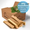 30 Kg Anzündholz TROCKEN Anmachholz Anfeuerholz Brennholz Produktbild-Vorschau 1