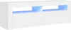 Mobile TV con luci LED bianco 120x35x40 cm Anteprima dell’immagine prodotto 8