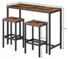 Zestaw Barowy Stół Kuchenny+2 Krzesła Hoker Modern Podgląd zdjęcia produktu 7