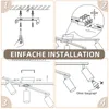 Diagrams illustrating the installation steps for a ceiling light fixture. Náhled obrázku produktu