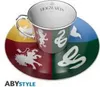 HARRY POTTER - Spiegeltasse mit Untersetzer - Häuser Wappen Produktbild-Vorschau 3