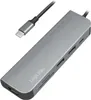 LogiLink USB-C 6-in-1 Multifunktions-Hub silber Produktbild-Vorschau 3