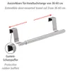 WENKO Tür-Handtuchstange 60 cm Teleskop Handtuch Halter Produktbild-Vorschau 3