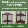 Eckregale, 5-stöckiges Eckregal, Eckregal stehend, Produktbild-Vorschau 5