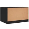 Couchtisch mit Glastüren Schwarz 68x50x42 cm Produktbild-Vorschau 8