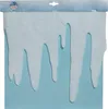 Weihnachtliche Fensterdekoration Eiszapfen Weiß 35 x 200 cm Produktbild-Vorschau 2