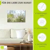 ARTland Leinwandbild Wollgras weiße Schneebälle im Moor Produktbild-Vorschau 2