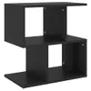 vidaXL Stolik nocny czarny 50x30x51,5 cm materiał Podgląd zdjęcia produktu 9