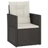 A single outdoor chair with cushions. Voir les images du produit