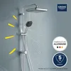 CASA39 Grohe Vitalio Comfort System Colonna doccia con Anteprima dell’immagine prodotto 11