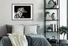 MuchoWow® MuchoWow® Gerahmtes Poster Pferd - Dots - Schwarz Produktbild-Vorschau 2