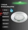 Briloner ATTACH LED Einbauleuchte Chrom 10,5W 1000lm 3000K Produktbild-Vorschau 3